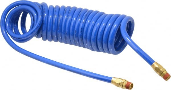 Coiled & Self Storing Hose: 3/8