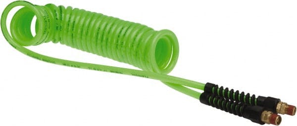 Coiled & Self Storing Hose: 1/4