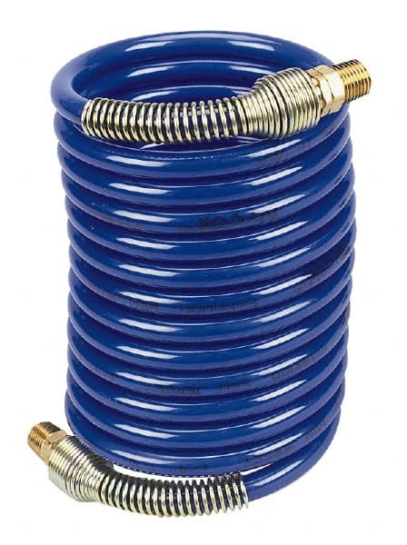 Coiled & Self Storing Hose: 1/4