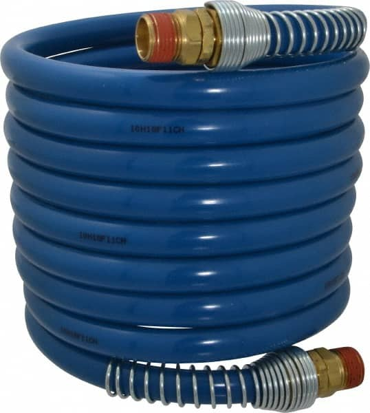 Coiled & Self Storing Hose: 3/8