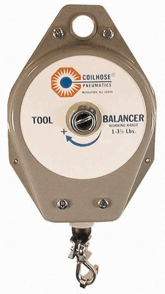 Tool Balancer: 19 lb Max Load, 8' Cable Length MPN:BL15