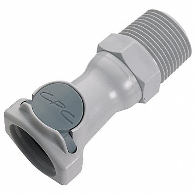 Coupler PP Gray Push In 1/2 MPN:HFC101212