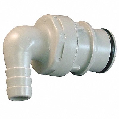 Coupler Polypropylene Gray Push In MPN:HFC23612