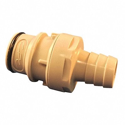 Coupler Polypropylene Gray Push In MPN:HFCD22612