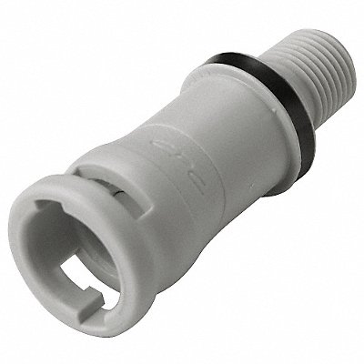 Coupler Polypropylene Gray Push In MPN:NS2D100212