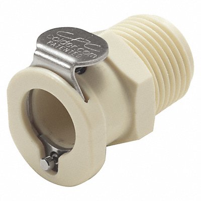 Coupler Polypropylene Natural Push In MPN:PLCD1000612