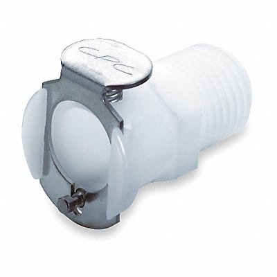 Inline Coupler Acetal Shut-Off MNPT MPN:PMCD1002