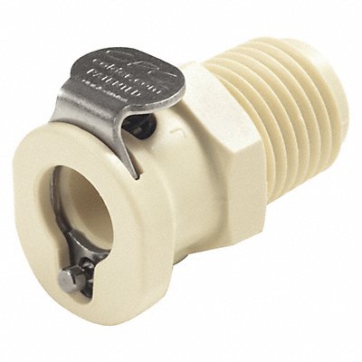 Coupler Polypropylene Natural Push In MPN:PMCD100412