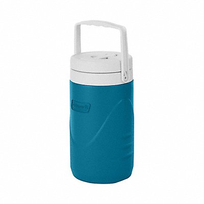 Beverage Jug Plastic Blue/White 1 gal MPN:2158645