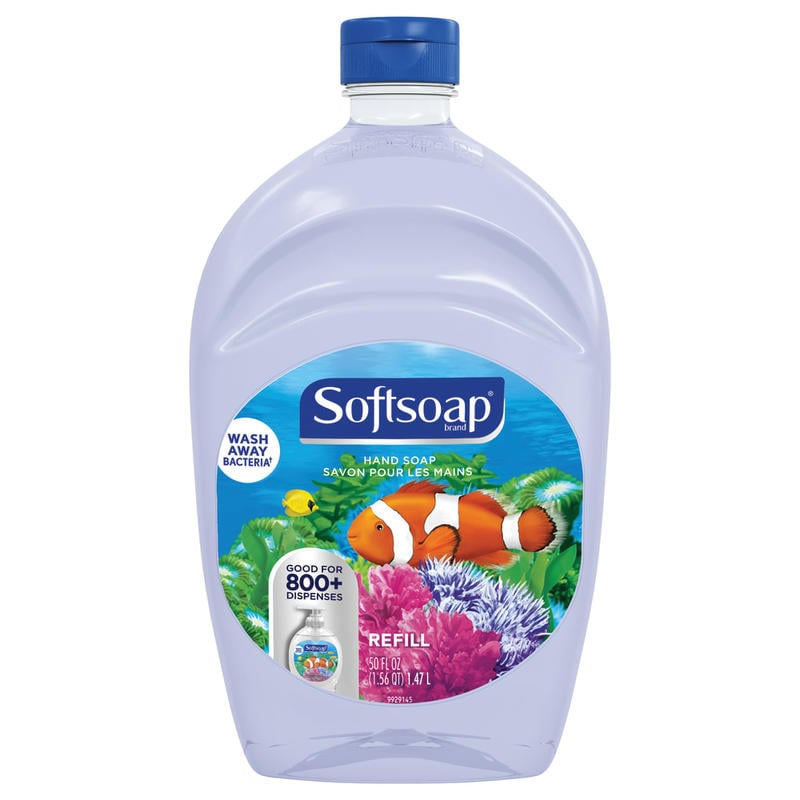 Softsoap Aquarium Design Liquid Hand Soap, Fresh Scent, 50 Oz Bottle (Min Order Qty 6) MPN:CPC05262