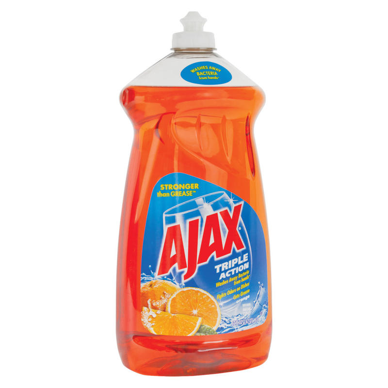 Ajax Triple-Action Dishwashing Liquid, 52 Oz Bottle, Orange (Min Order Qty 10) MPN:49860