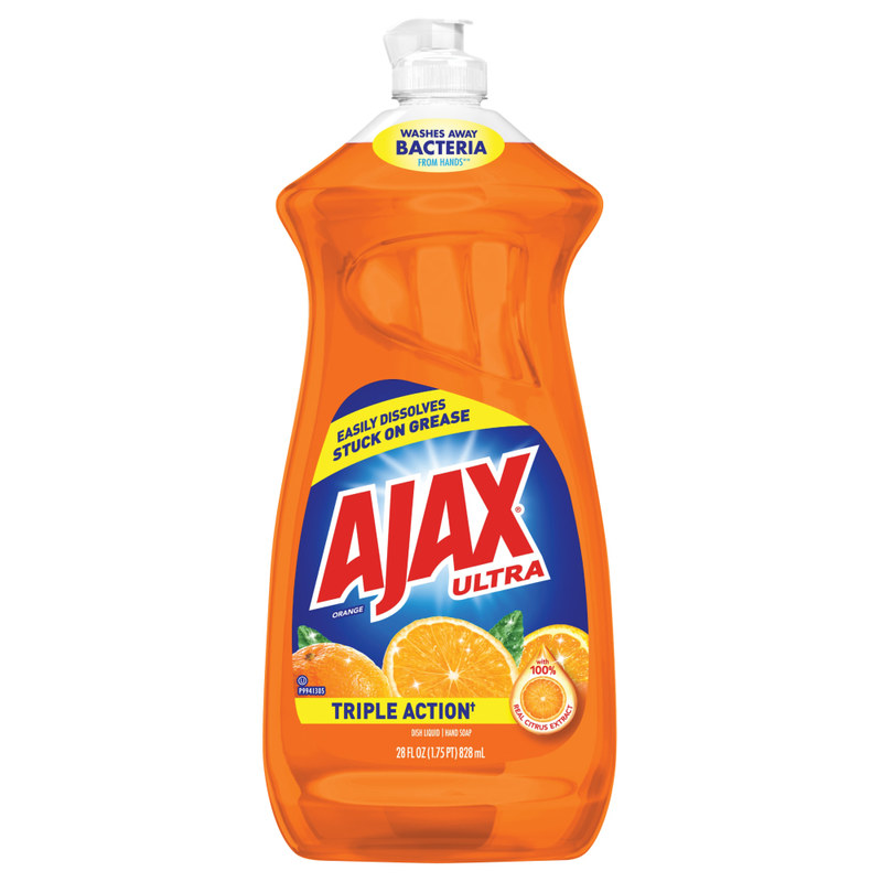 Ajax Liquid Dishwashing Detergent, Orange Scent, 28 Oz Bottle (Min Order Qty 16) MPN:CPC 44678CT