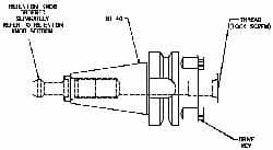 End Mill Holder: CAT40 Taper Shank, 1/4