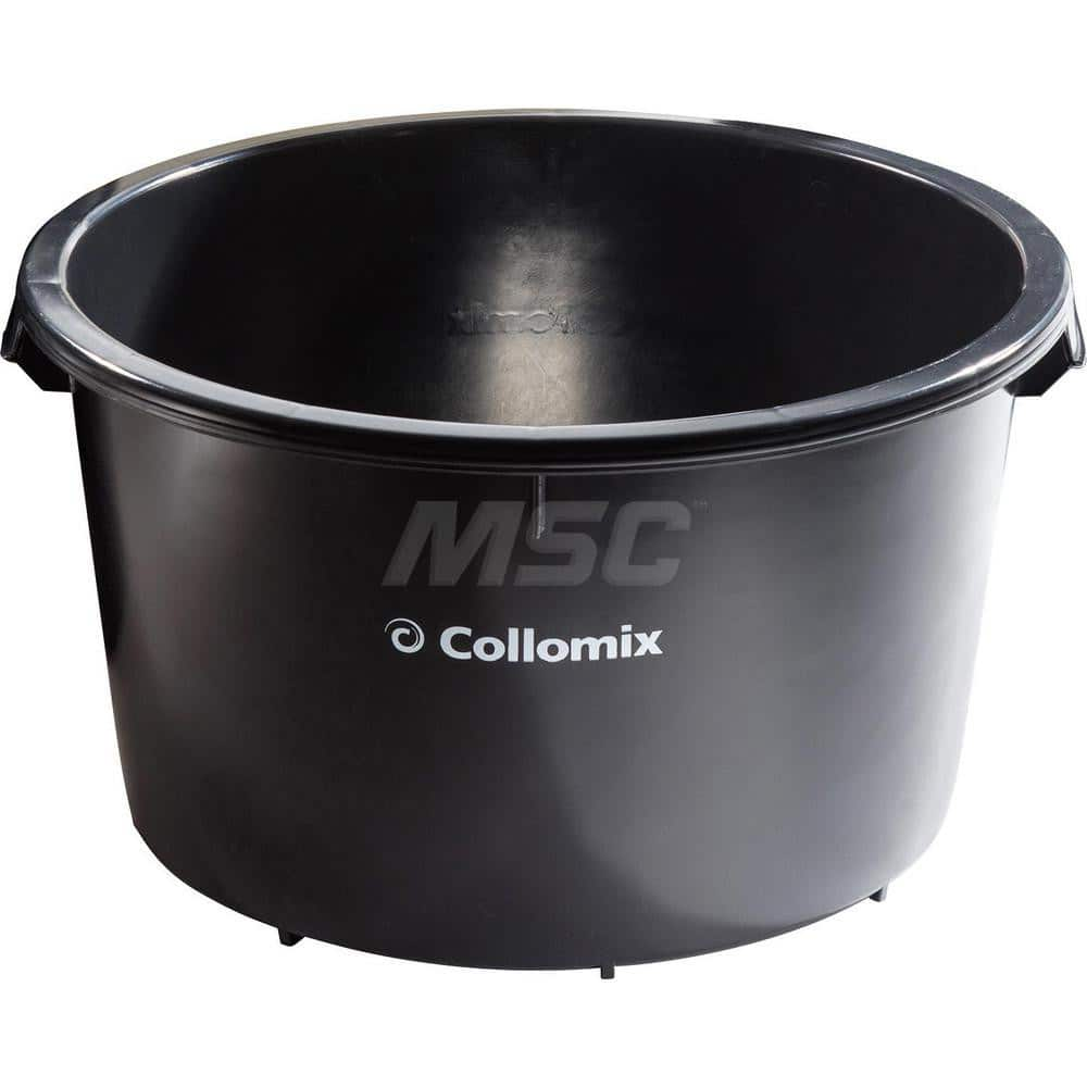 Buckets & Pails, Capacity: 17.00gal , Bucket Material: Plastic , Style: Pail , Shape: Round , Color: Black  MPN:17GB