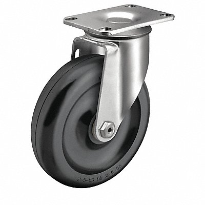 Plate Caster Swivel 3-1/2 Wheel Dia MPN:2.03256.55