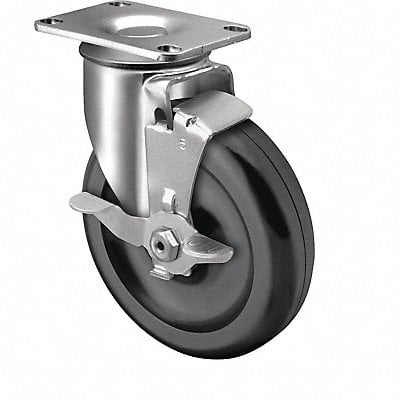 Plate Caster Swivel 3-1/2 Wheel Dia MPN:2.03256.55 BRK1