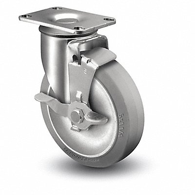 Plate Caster Swivel 3 Wheel Dia MPN:2.03356.42 BRK1