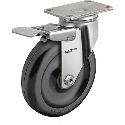 Plate Caster Swivel 3-1/2 Wheel Dia MPN:2.03456.544 BRK4