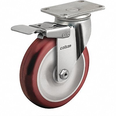 Plate Caster Swivel 3-1/2 Wheel Dia MPN:2.03456.944 BRK4