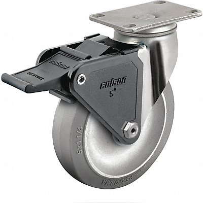 Plate Caster Swivel 4 Wheel Dia MPN:2.04456.444 BRK2