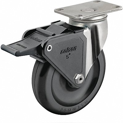 Plate Caster Swivel 4 Wheel Dia MPN:2.04456.544 BRK2