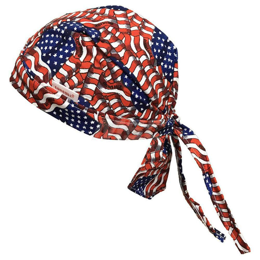 Doo Rag: Cotton, Red, White & Blue, Size Universal, Stars & Stripes MPN:COM-7000SS