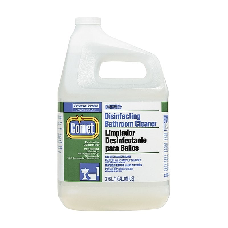 Comet Disinfecting Bathroom Cleaner, 128 Oz Bottle, Case Of 3 MPN:PGC22570CT