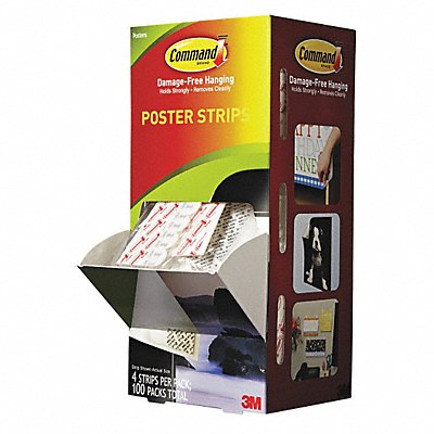 Poster Strip White PK100 MPN:17024CABPK