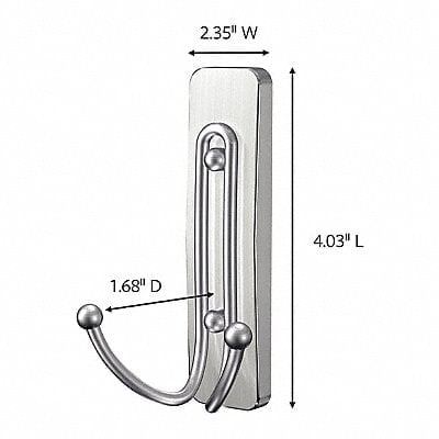 Double Point Hook PK2 MPN:17036BN-2ES