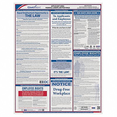 Federal Applicant Area Poster English MPN:E0076