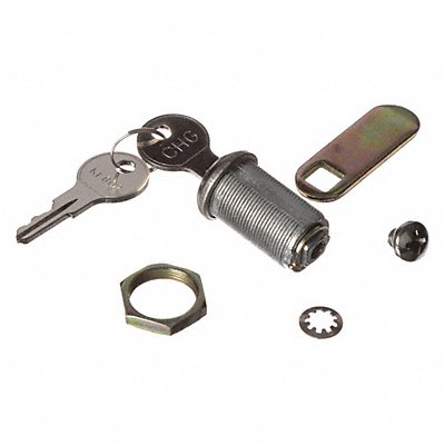 Cam Lock Keyed Alike 1-1/8 Silver MPN:P30-4770