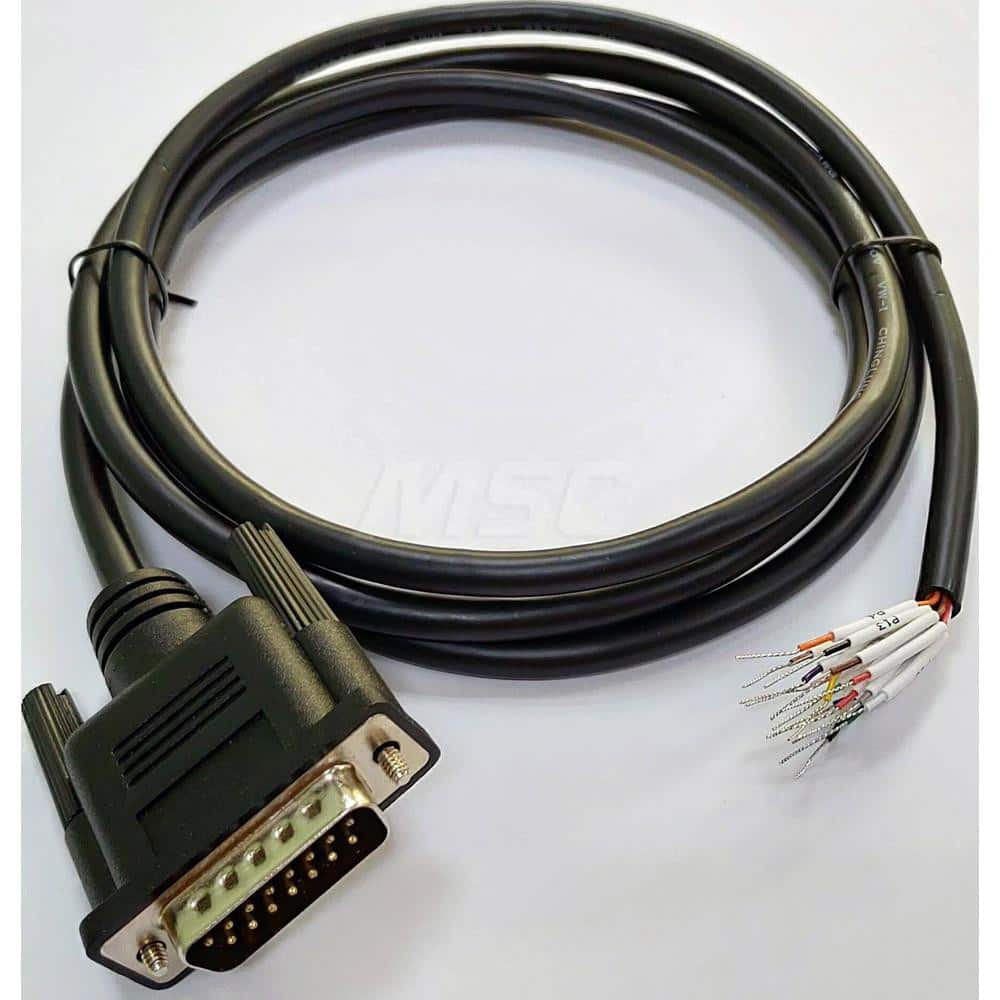 5' Male Serial Connector DB15 Computer Data Cable MPN:DBC-15MW-05