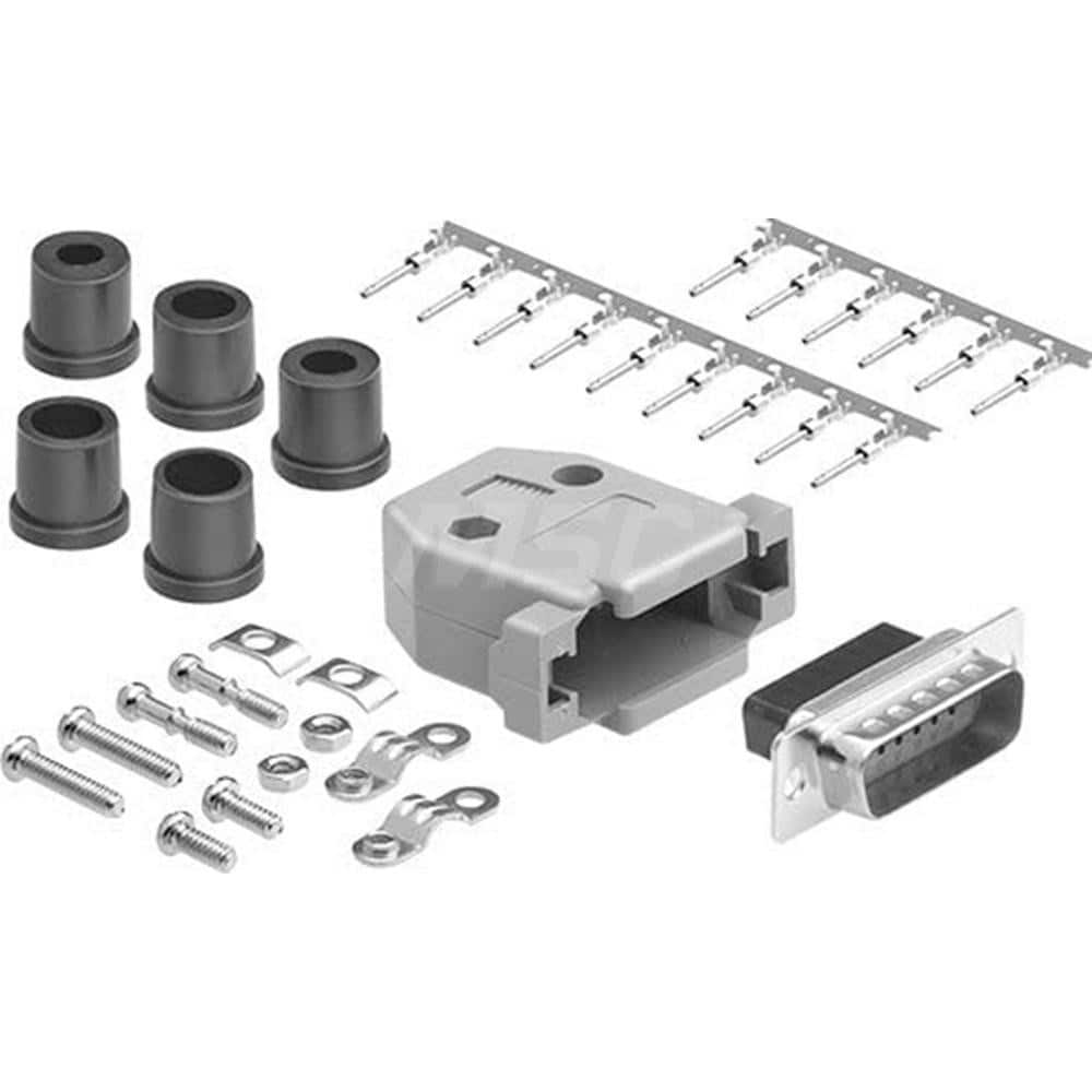 Male D-Sub RS-232 Serial DB15 Adapter MPN:DCT-15MP-KIT