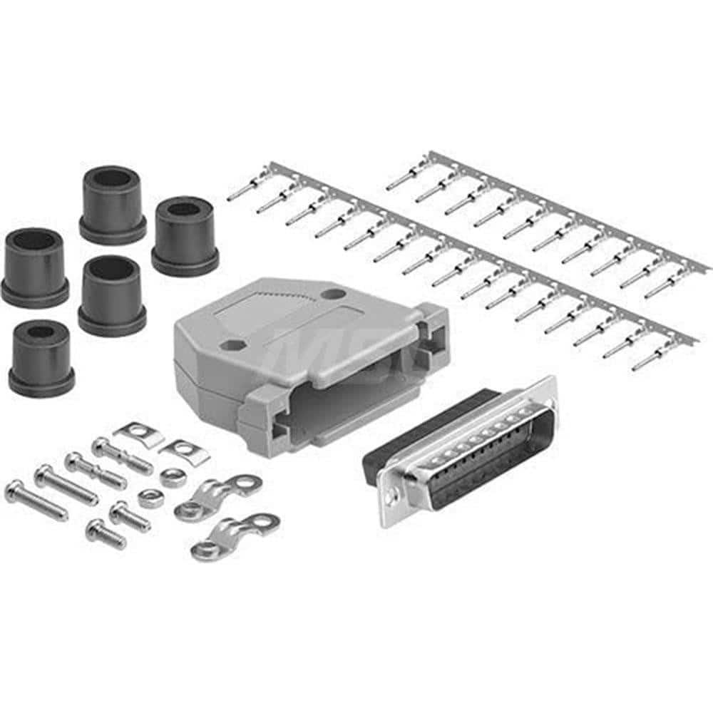 Male D-Sub RS-232 Serial DB25 Adapter MPN:DCT-25MP-KIT