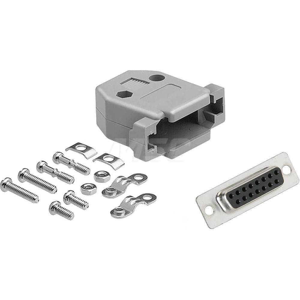 Female D-Sub RS-232 Serial DB15 Adapter MPN:DSC-15FP-KIT