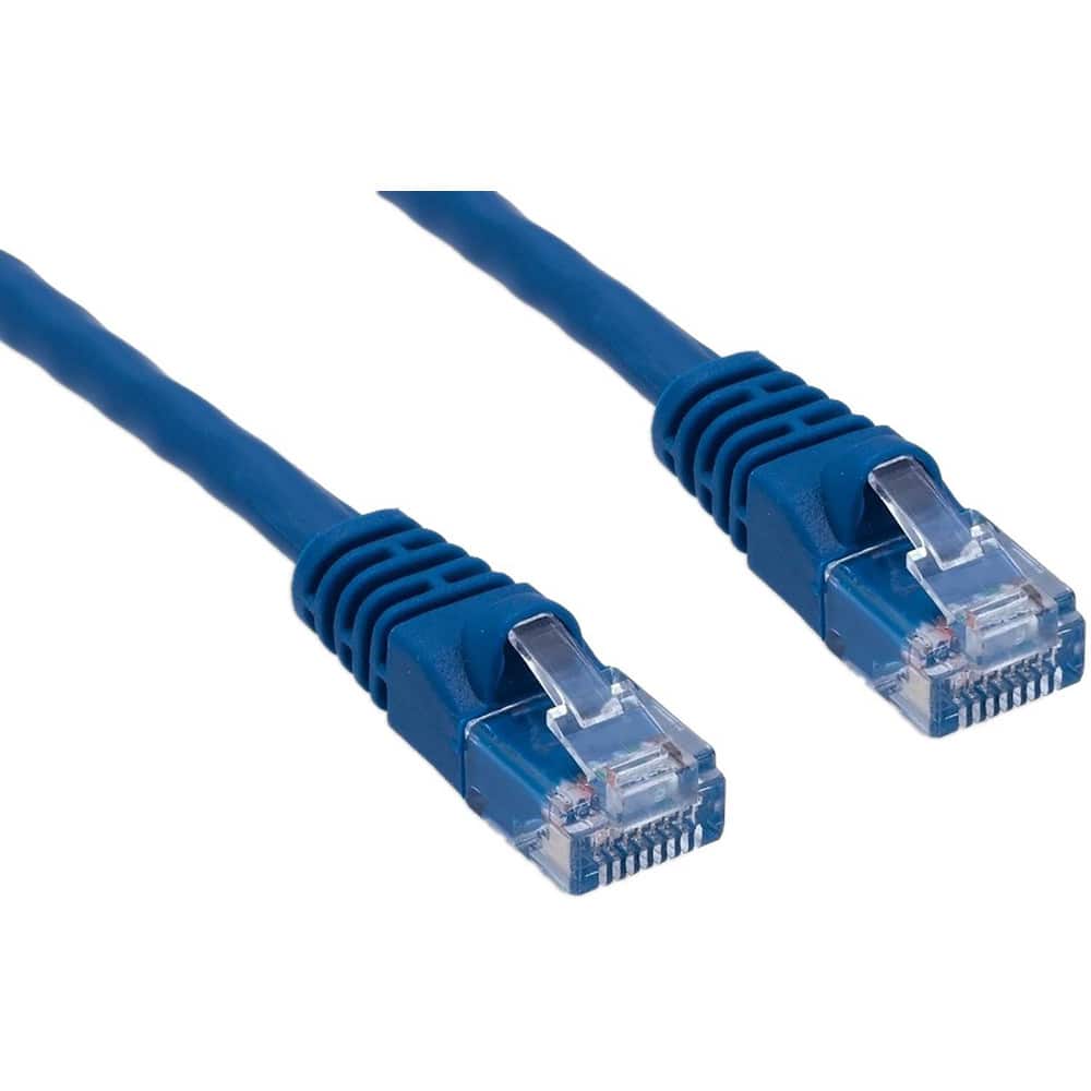 Network & Ethernet Cable, Wire Size: 24.000 , Transmission Speed: 350MHz , Color: Blue  MPN:MRJ-L5E-01BLU10