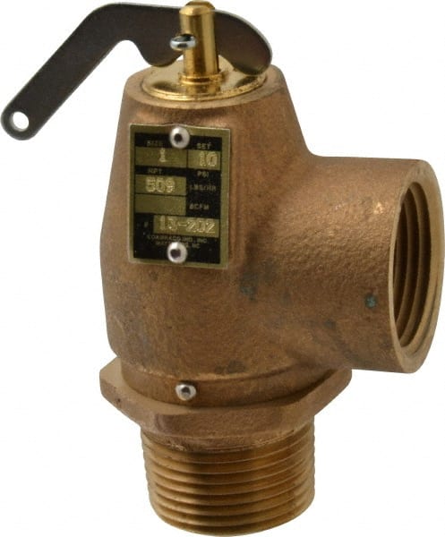 ASME Low Pressure Steam Heating Relief Valve: 1