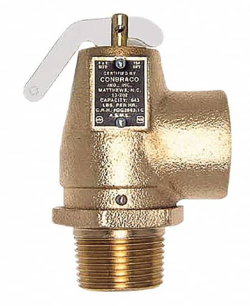 ASME Low Pressure Steam Heating Relief Valve: 3/4