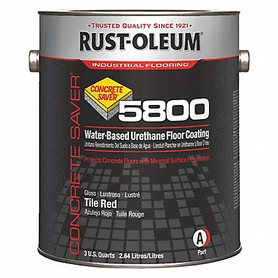 Floor Coating Tile Red 1 gal MPN:353958