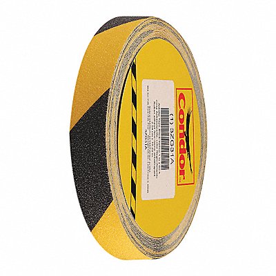 AntiSlip Tape 60 ftLx1 W BLK/YLW 60Grit MPN:GRAN13522