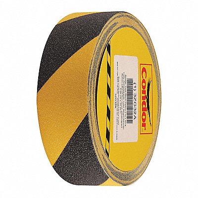 AntiSlip Tape 60 ftLx2 W BLK/YLW 60Grit MPN:GRAN13541