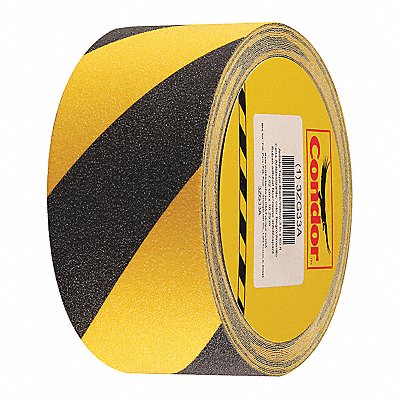 AntiSlip Tape 60 ftLx3 W BLK/YLW 60Grit MPN:GRAN13818