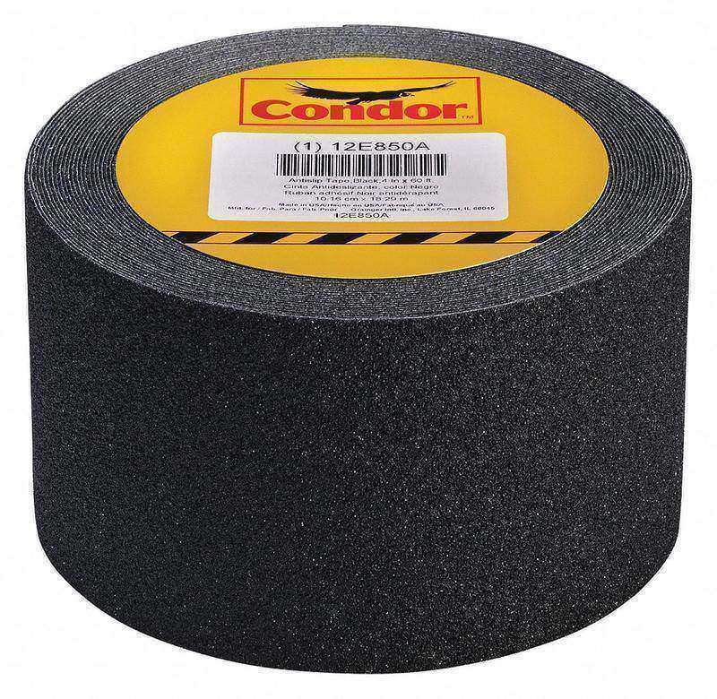 AntiSlip Tape 60 ftLx4 inW BLK 80 Grit MPN:GRAN5014