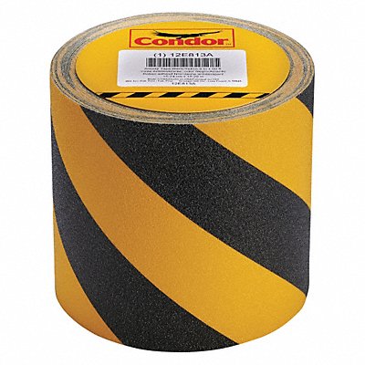 AntiSlip Tape 60 ftLx12 W BLK/YLW 60Grit MPN:GRAN5070