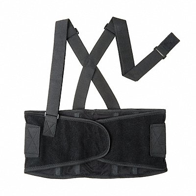 D0718 Back Support Elastic L Black MPN:3RVA4