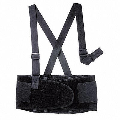 D0718 Back Support Elastic M Black MPN:3RVA5