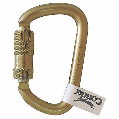 Carabiner Steel 4-7/16 in L Auto-Lock MPN:16V854