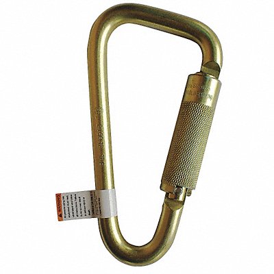 Carabiner Steel 6-3/4 in L Auto-Lock MPN:16V857