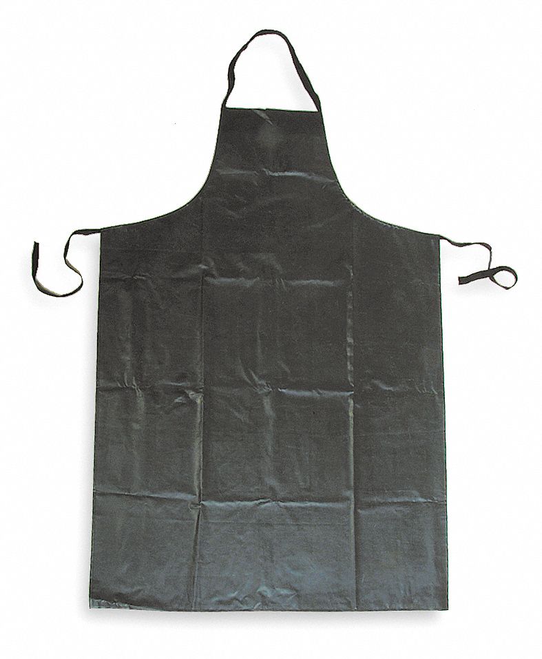 Bib Apron Univ Blck Nitrile/Rubr/Plyster MPN:4T296