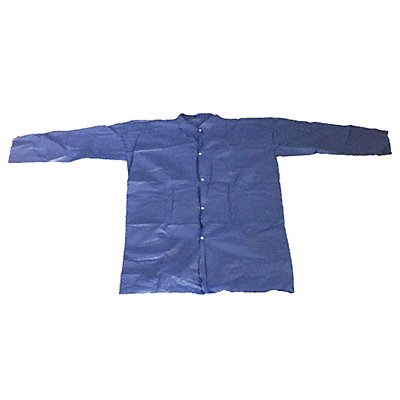 G6098 Lab Coat Blue Button S PK25 MPN:26W850